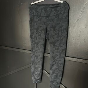 4/$16 Black Camouflage Leggings